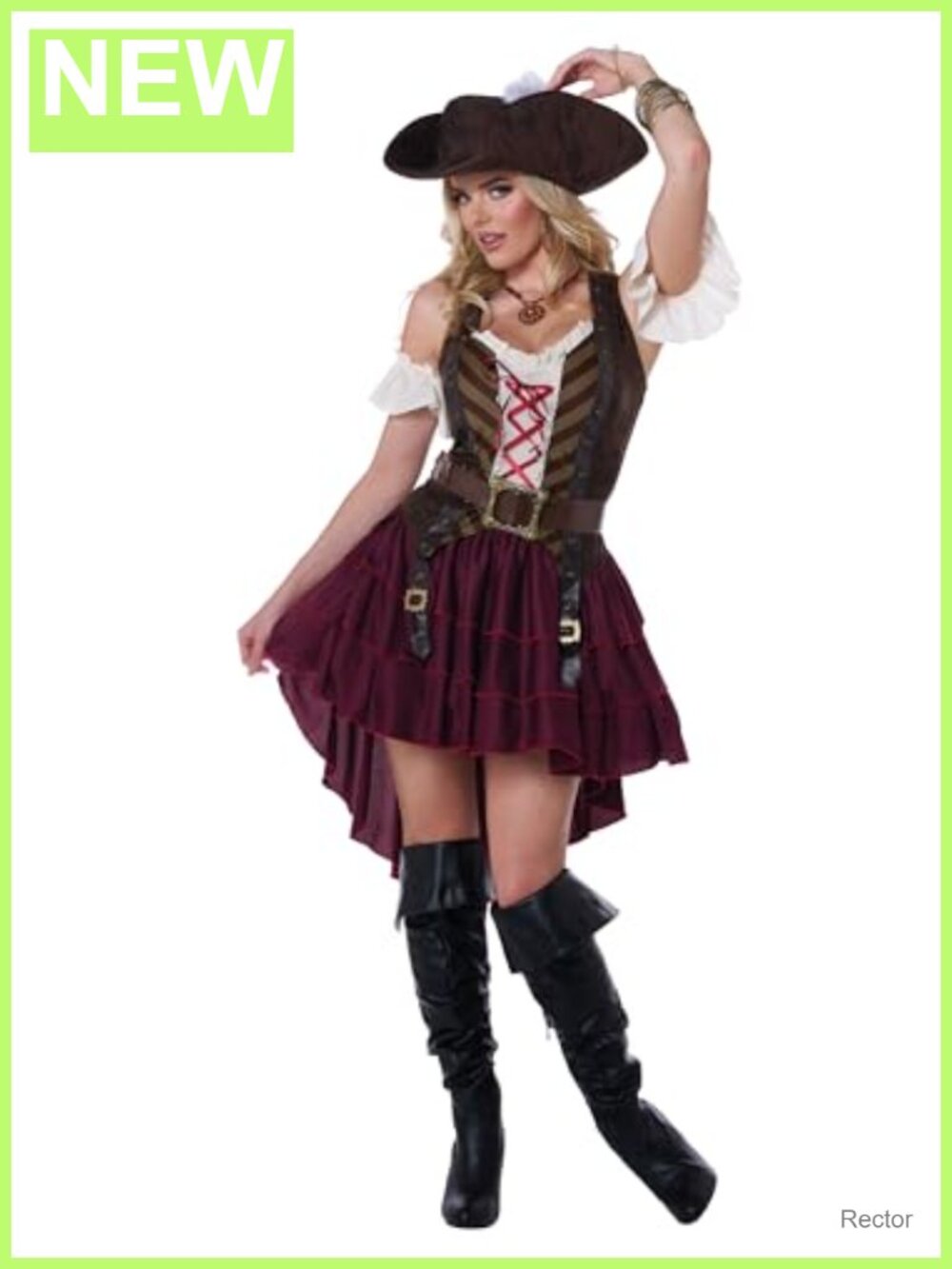 California Costumes Sexy Swashbuckler Pirate Costume XS